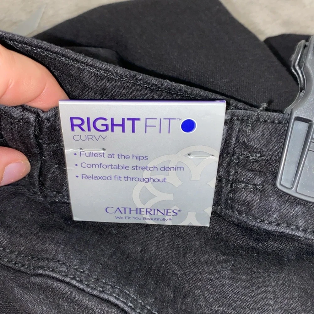 0923 Catherine’s Right Fit Curvy Denim Jeans - Picture 5 of 8